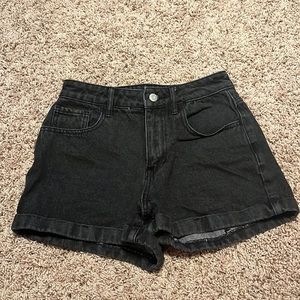 pac sun denim shorts